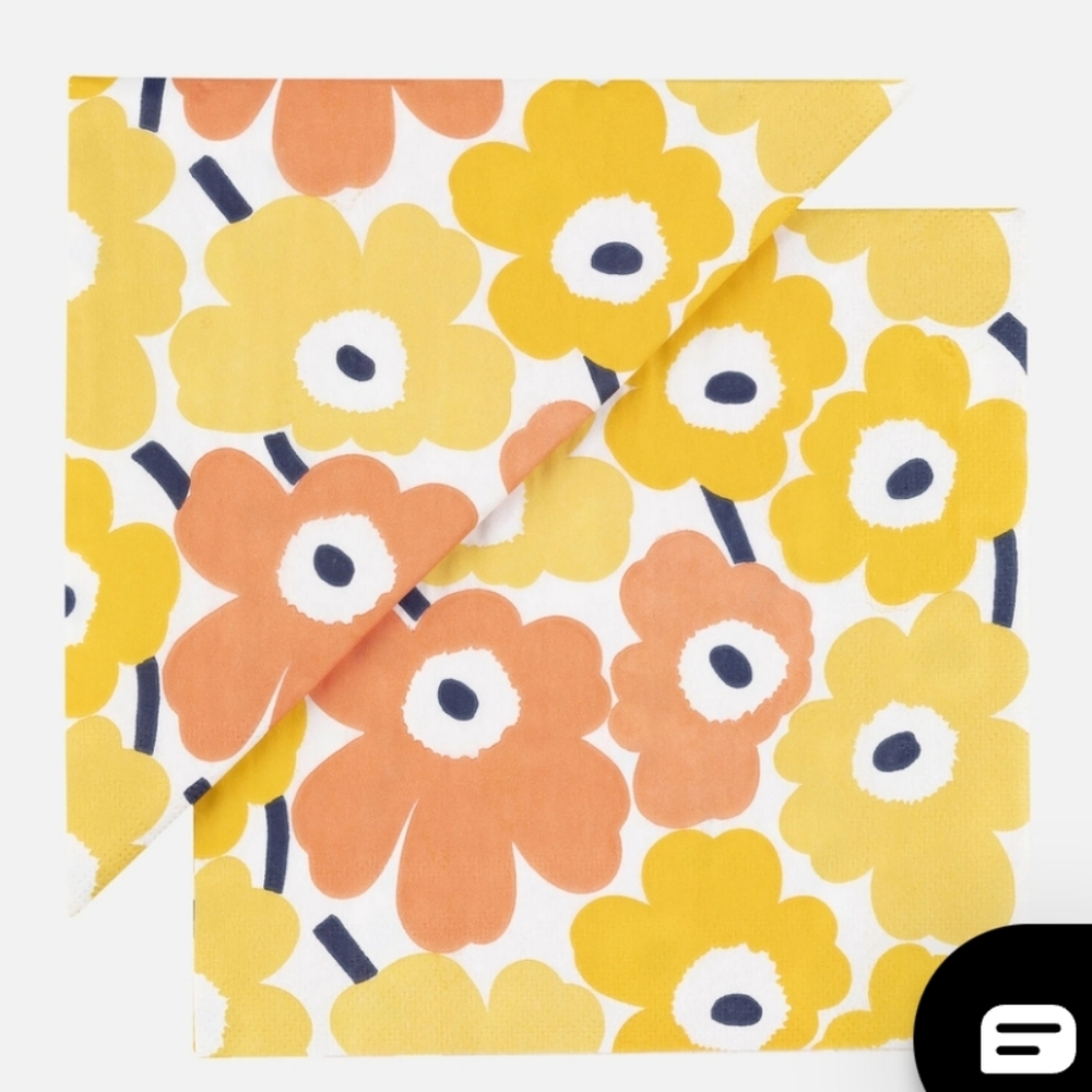 Marimekko Mini Unikko Yellow